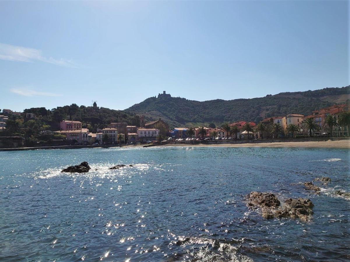 4Rb4 Appartement Type T2 Bord De Mer Acces Plage Direct Collioure Bagian luar foto